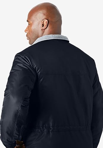 KingSize Men's Big & Tall Longer-Length Boulder Creek Fleece-Lined Parka4