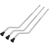 3pcs Floor Tom Legs Floor Tom Feet Replacement Parts for Tom Drum Percussion Instrument Metal Non-Slip DIY Hardware