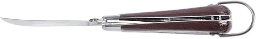 Miniatura 16 de Klein Tools Cuchillo de bolsillo 1550-4, cuchillo de electricistas con hoja de corte Hawkbill de acero al carbono de 2-5/8 pulgadas