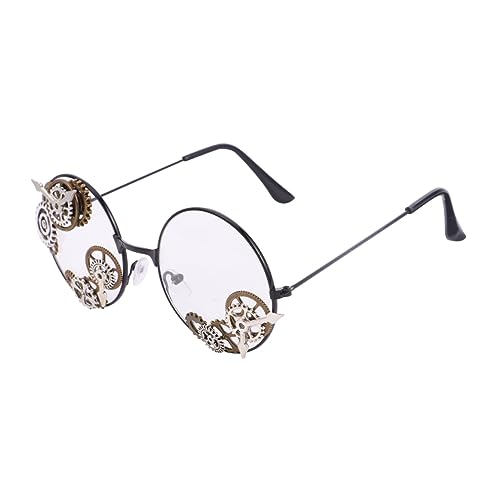 FRCOLOR 1 Pc Gothic Glasses Led Visor Glasses Novelty Gothic Eyewear for Cosplay Party Costumes