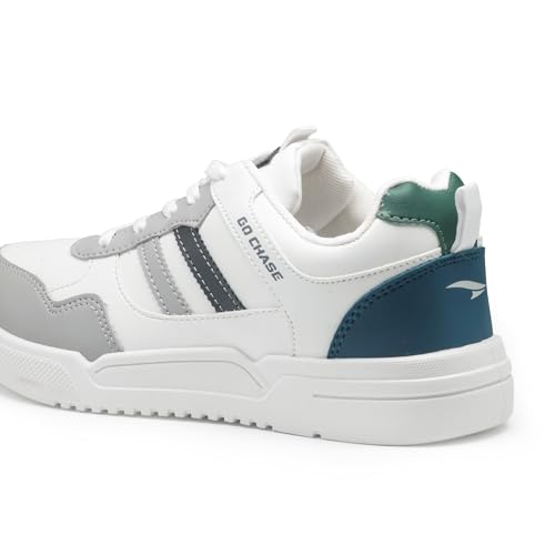 Image of ASIAN Men CRUZER-01 Stylish Casual Mid Top Sneakers and Trendy Shoes with Laces for Men & Boys | Perfect for Wearing to Outings, and Comfortable All-Day Use, Stylish and Durable