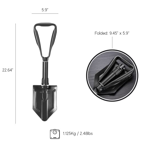 iChewie Folding Emergency Shovel