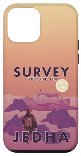 Coque iPhone 12 mini Star Wars Jedha : protection de téléphone Survey The Ruins pour fan de saga