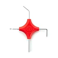 For Ernie Ball Music Man Majesty Guitars Four tools in one 1.5mm hex for saddle and trem arm adjustments 2mm hex for setting intonation 3mm rod for truss rod adjustments