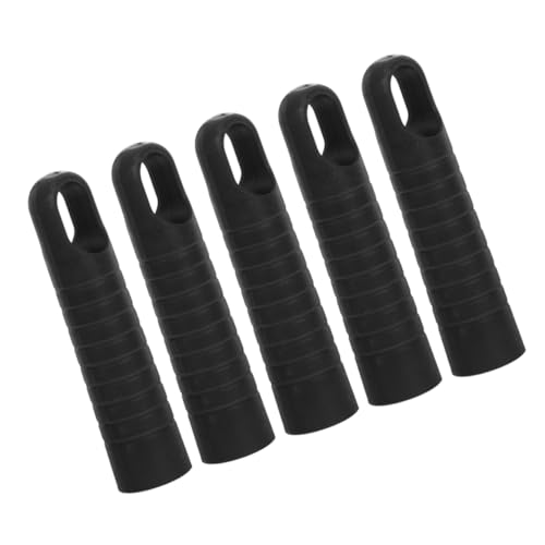 FRCOLOR 5pcs Plastic Mop Handle Grip Sleeve for Broom Replacement Lightweight and Durable Accessory Easy to Install with Compatibility for Various Mop Rods