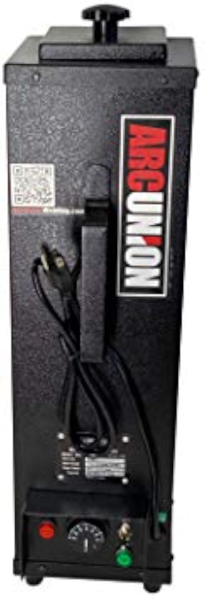 Arc Union High-Quality Lightweight Temperature Controlled 20 lb Dry Stick Welding Electrode Oven - Portable 115V Capacity Thermostat Adjustable 80-300 Degrees Stabilizing Welder Rod Storage, Black