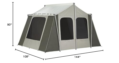 Carpa de Camping Cabin Canvas 12x9 miniatura 3