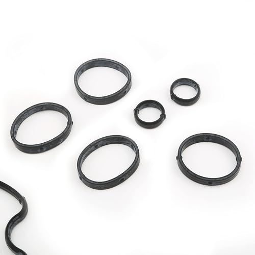 Image of Parts 11127567877 Valve Cover Gasket Set 1.6L ACM VS50763R Replacement for BMW Mini Cooper Countryman Paceman R55 R56 R57 R58 R59 R60 R61 Peugeot Engine N12 N16