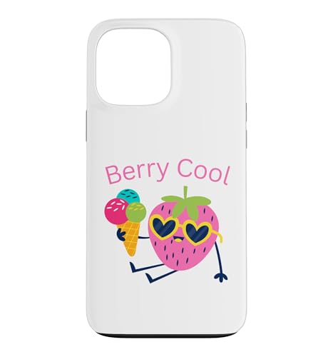 Strawberry Berry Cool Summer Icecream �X�}�z�P�[�X iPhone 13 Pro Max �p