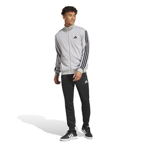 Image of adidas Men Basic 3-Stripes French Terry Track Suit