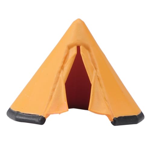 Tienda de campaña en miniatura accesorio para diorama triangular B maqueta compacta resistente
