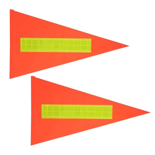 2 PCS Go Kart Flag Bike Flags for Safety Scooter