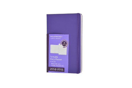 Moleskine Brilliant Violet Turntable 2014-2015
