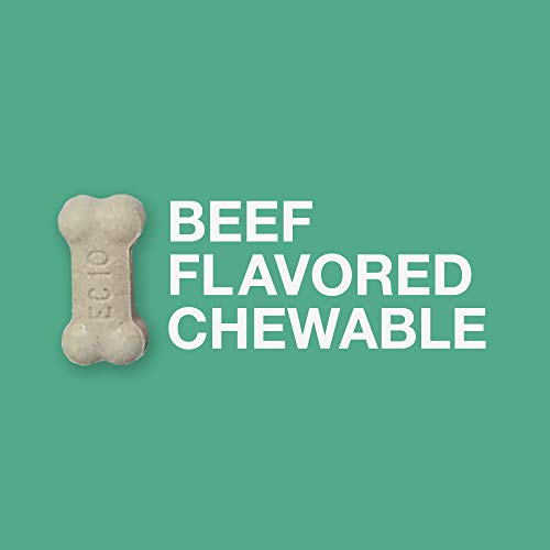 Image of Elanco Chewable Quad Dewormer for Small Dogs, 2-25 lbs, 4 Chewable Tablets, White
