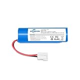 KUNLUN 3,7V 3500mAh Ersatzakku für Fensterreiniger, Li-Ion Ersatzakku für Leifheit Dry&Clean 51000 51002, 51113, 51114 Fenstersauger