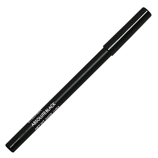 Shimarz Black Eyeliner Pencil for Women with Sensitive Eyes, Hypoallergenic, Smudgeproof Cats Eyes Results, 0.3 oz (Pack of 1)