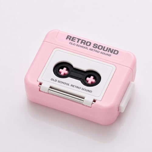 Image of Mini Audio Recorder Keychain Retro Voice Recorder Keychain Mini Cassette Style Voice Message Recorder with Playback, Portable Keychain Audio Recorder, Pack of 1 (Yellow)