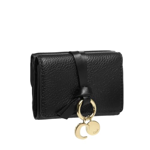 [Chloe] [クロエ] 財布(三つ折り財布) CHC21WP946 F57 ブラック ALPHABET アルファベット レザー ミニ トリフォールド ウォレット レディース [ブランド] [並行輸入品]