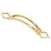Wisdom Stone Naya Pull 96mm Brushed Gold