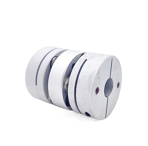 Rigid coupling,Stainless steel rigid coupling 1pcs D26L35 Aluminum Alloy Coupling Elastic Connector Ball Screw Motor(6.35x10)