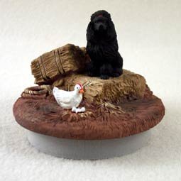 Conversation Concepts Miniature Poodle Black Candle Topper Tiny One 
