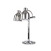 YZT QUEEN Lampa podgrzewająca do żywności, bufet, lampa stołowa, lampa stojąca, komercyjna podwójna głowica, lampa nawilżająca na podczerwień, srebrna