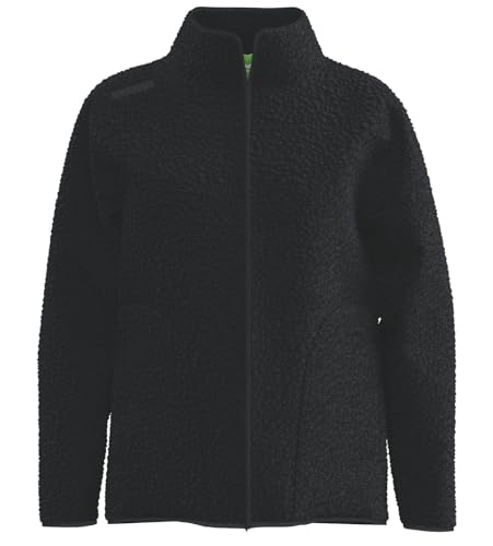 Chaqueta polar erima TS mujer negra talla 34 que evita el frio en los entrenamientos