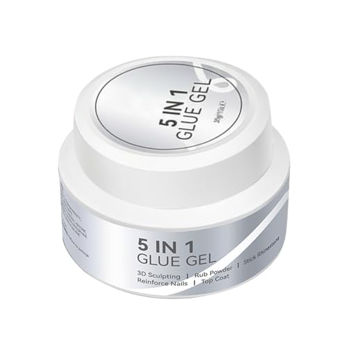 Gel de uñas 3D, pegamento de forma de 30 ml, gel de modelado 3D, para mujeres, principiantes, hogar, estudio, manicura, cuidado personal