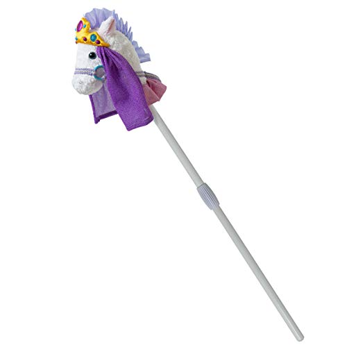 Image of Mary Meyer Hobby Horse Toy Fancy Prancer Stick Horses, 33-Inches Tall, Princess Pony