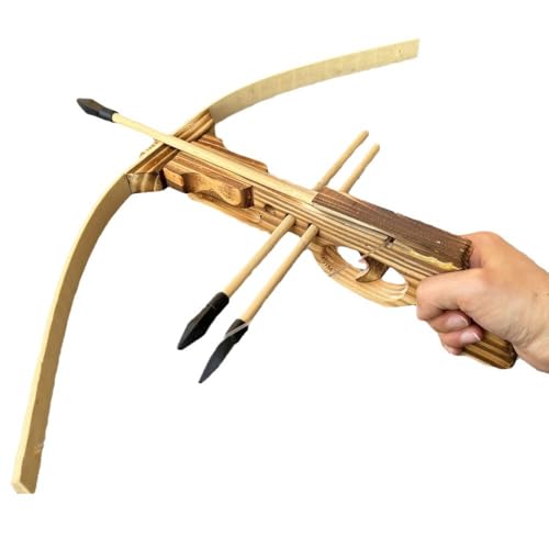 5in1 Pistol Crossbow Bow And Arrow 19.68in with 3pc Arrows Cosplay Props Accessories