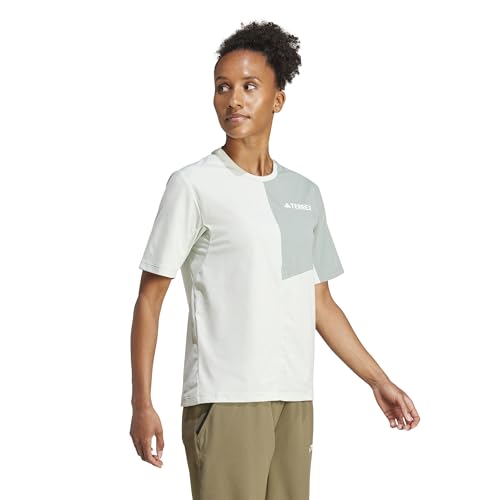 adidas Damen Terrex Multi Climacool T-Shirt, Linen Green, XS – Ansicht 4