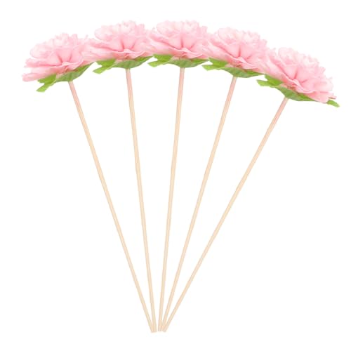 IMIKEYA 5 palitos aromaterapia con flores rattan miniatura 1