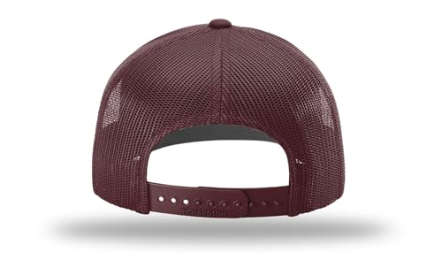 Image of Richardson 112 Trucker Hat - Premium Blank Baseball Cap, Adjustable Snapback Hat - Structured Six Panel Richardson Blank Hats