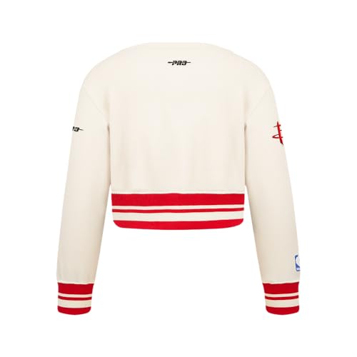 Image of Pro Standard Big Girls NBA Retro Classics Fleece Crewneck Sweatshirt