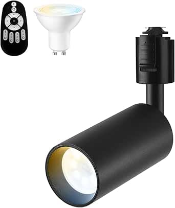 Amazon.co.jp : ANWIO ダクトレールスポットライト リビング照明器具