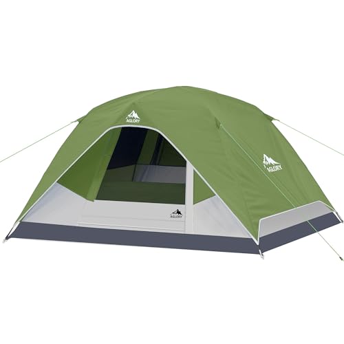 Camping Tent,2/4/6 Person Tent with Rainfly & Large Mesh Windows, Waterproof, Easy Setup - Tents for Family,Camping, Hiking,Backpacking and Outdoor image 3
