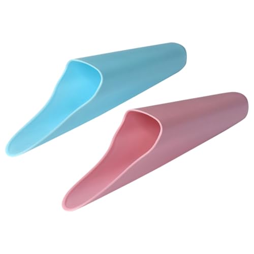 GALPADA Lot de 2 Pelles à Terreau Étroites en Plastique Bleu et Rose Outil de Plantation pour Bonsaï et Plantes Succulentes Pelle à Rempotage Portable pour Jardinage Intérieur et