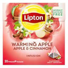 LIPTON Tea Infusion Apple & Cinnamon 12x 20 Teebeutel