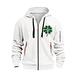 Photo Gallery vaikanhai felpa con cappuccio da uomo, casual, alla moda, con cerniera, a maniche lunghe, colore nero, bianco, l Photo Gallery vaikanhai felpa con cappuccio da uomo, casual, alla moda, con cerniera, a maniche lunghe, colore nero, bianco, l