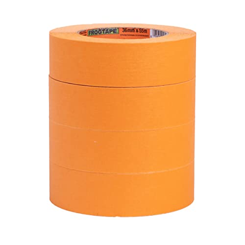 Frogtape Pro Grade Orange Painter's Tape, 1.41 In.x60 Yd, 4 Rolls Per Pack, 242808 #TOP2
