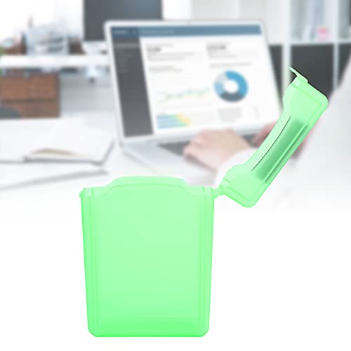Caja protectora para disco duro 3.5in ABS transparente verde miniatura 4