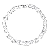 SIXAOAZZ Punk Acrylic Colorful Leopard Print Clear Chain Necklace Rainbow Thick Paper Clip Collar Necklace for Women Men Girl Gift Hip Hop Geometric Bar Jewelry (C)