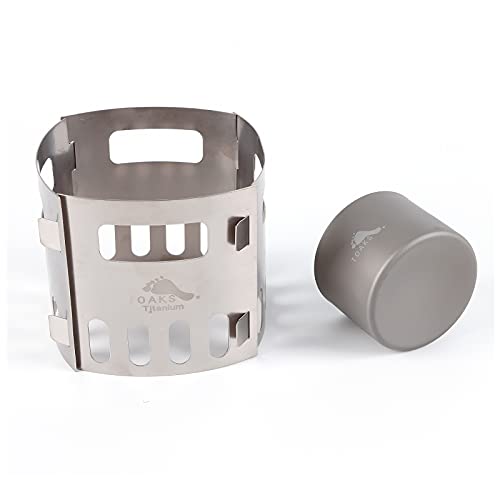 TOAKS Titan Alcohol Stove and Stand, Camping Survival in the Wild Travel (Alcohol Stove + 4 Stands) - Image 3