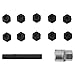 BELEY 12pcs Wheel Lock Lug Nuts Removal Set for Mercedes Benz, Automotive Wheel Anti-Theft Lug Nuts Installation and Remover Socket Tool Set (12pc)
