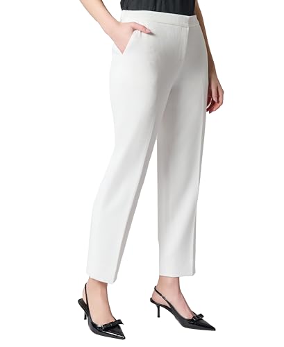 Kasper Women's Elastic Back Pant W Side Slits2