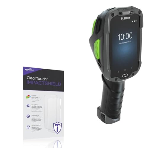 BoxWave Screen Protector Compatible With Zebra TC8300 - ClearTouch ImpactShield (2-Pack), Impenetrable Screen Protector Flexible Film