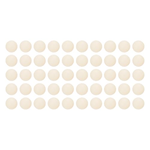 QUARKZMAN 50 Stück Nylon Lagerkugeln 10mm Poliert Massivkugel G2 Präzision Gelb