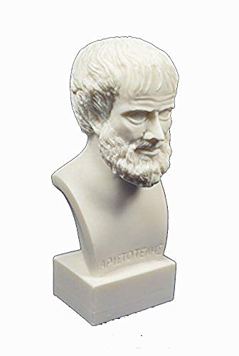 Estia Creations Aristoteles-Skulptur, Aristoteles, antiker griechischer Philosoph, Alabaster-Statue Cover