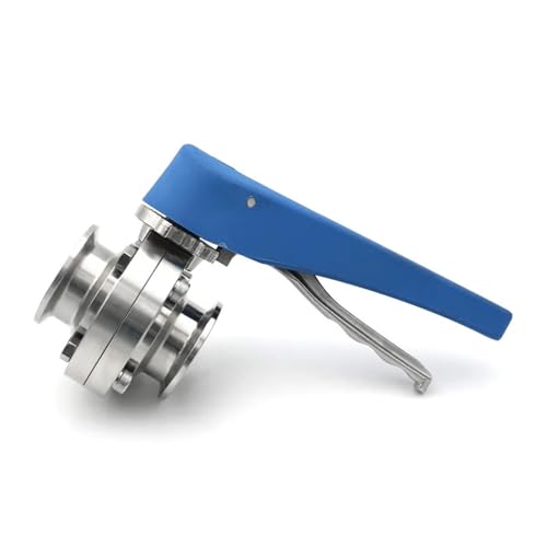 Vanne papillon sanitaire pour réguler le débit des cuves inox - 7