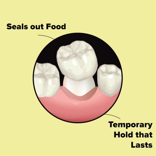 Image of Dentemp Recap-It Cap and Crown Repair Dental Kit - Fast Acting Formula Dental Cement for Loose Caps (Value Pack of 2) - Temporary Cement for Crown and Bridge